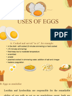 Uses of Eggs