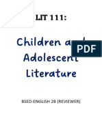 Children and Adolescent Literacy 