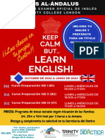 Información Obtención Titulaciones B1, B2 y C1 de Inglés