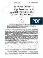 Alan P. Kirman_ K. J. Koch - Market Excess Demand in Exchange Economies with Identical Preferences and Collinear Endowments