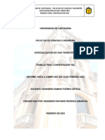 Universidad de Cartagena - Facultad de Ciencias E Ingeniería Especialización en Vías Terrestres Trabajo Final Conservacion Vial