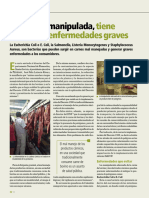 09SALUD ANIMAL Carne Mal Manipulada Tiene Riesgos Enfermedades Graves