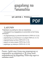 Magagalang Na Pananalita G6 - QUARTER 1 WEEK 5