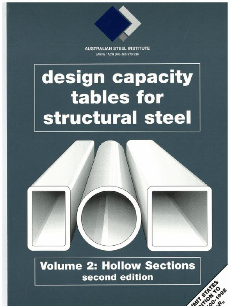 Asi Design Capacity Tables Volume 2 PDF Free | PDF