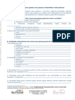 Questionário para Identificação de Reforçadores - Curso Psicopatologia PDF