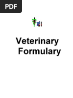 Veterinary Formulary