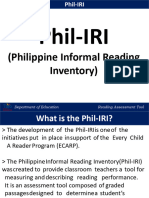 Philippine Informal Reading Inventory (PHIL-IRI)