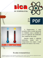 Temperatura - 2º Física
