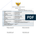 Dokumen Evaluasi Kinerja Pegawai Periode: Final Pemerintah Kab. Bantul Periode Penilaian: 1 Januari SD 31 Desember Tahun 2023