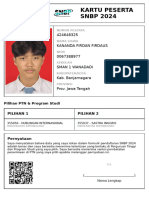 Kartu Peserta SNBP 2024: 424648325 Kananda Firdan Firdaus 0067388977 Sman 1 Wanadadi Kab. Banjarnegara Prov. Jawa Tengah