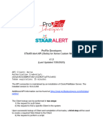API Doc XeroxBot STAAR