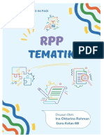 RPP Tematik PMM - Ina Oktarina Rahman