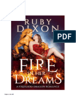 Serie Fireblood Dragon 09 - Fire in Her Dreams - Ruby Dixon