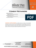 CEMENT RETAINERS v2101