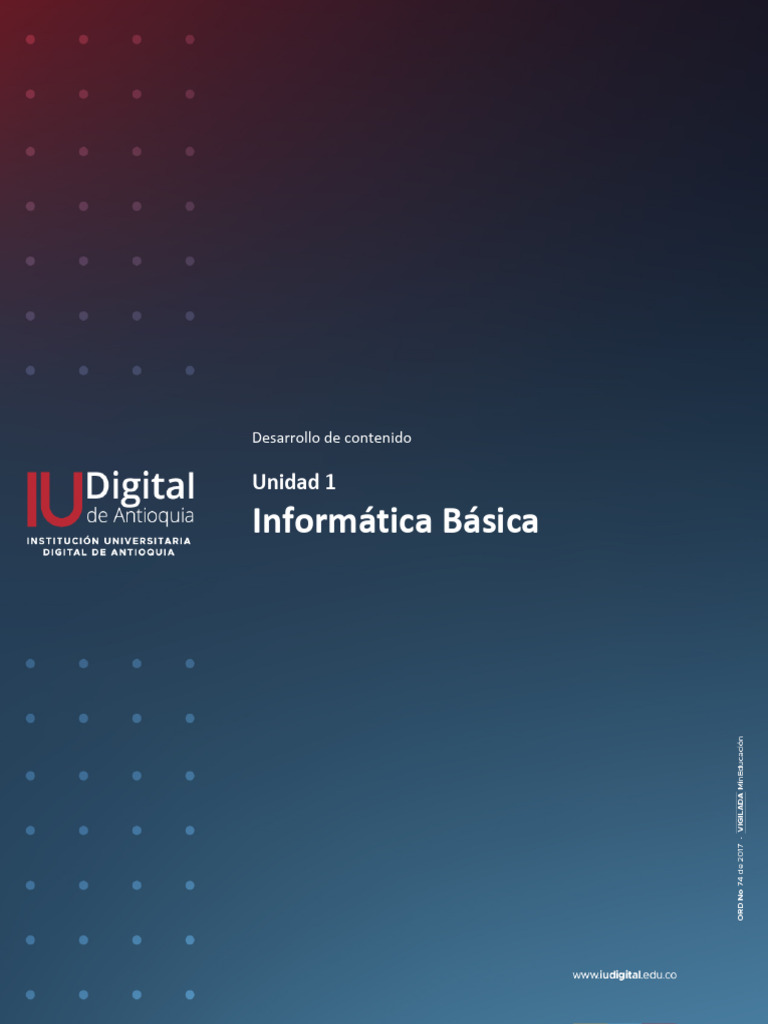 Introducción a la Informática Básica | PDF | Hardware de la computadora ...