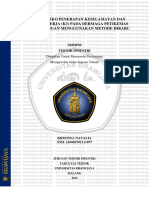 Analisis Risiko Penerapan Keselamatan Da