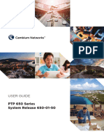 Cambium PTP 650 Series 01-50 User Guide