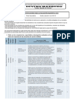 1ro Sec - Matriz de Especificaciones - Comunicación