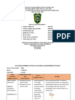 Analisis SBDP Ganjil