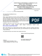 Pokja Mutu - Permohonan Pengisian Survei Pelaksanaan PKL - Dinas Prov. Se Indonesia - 12 April 2023