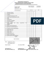 Instrumen Standar Isi Paibp Semester Genap