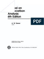 Manual On Hydrocarbon: Analysis: 6th Edition