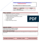 10º Plan de Mejoramiento de P III Bioecologia