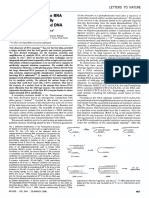 In Vitro: Selection of An RNA Enzyme That Specifically Cleaves Single-Stranded DNA