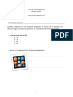 Evaluación Diagnóstica 5to