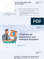 Criterios de Evaluación Con Enfoque Inclusivo - Parte 2