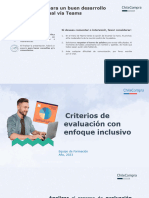 Criterios de Evaluación Con Enfoque Inclusivo - Parte 1