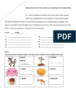 Exercise For Year 3 and 4 Spelling BEE