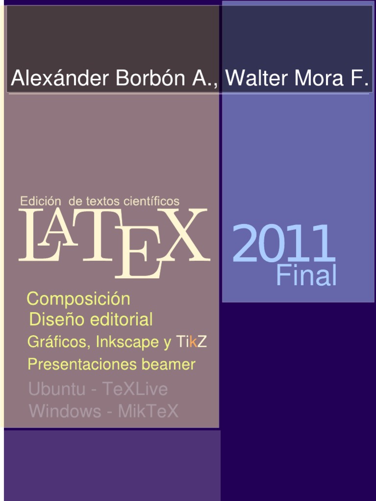Manual de LaTeX | PDF | Te X | Tecnología digital