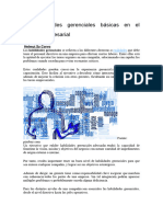 15 Habilidades Gerenciales Básicas en El Mundo Empresarial