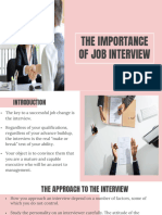 The Importance of Job Interview
