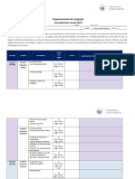 Jornalización Periodos de 1.° Año de Bachillerato-1