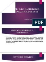 Desarrollo de Habilidades para La Practica Docente