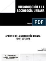 Henry Lefebvre - Aportes de La Sociologia Urbana