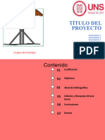 Plantilla Presentación de Proyecto de Curso