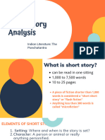 Short-Story Analysis - The Panchatantra
