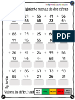 SUMAS DE NUMEROS DE DOS CIFRAS PDF - Unlocked