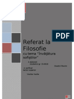 Final Referat La Folosofie