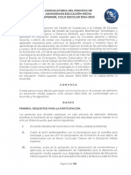 Proceso de Admision 2024-2025