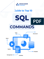 A Guide To Top 10 SQL Commands