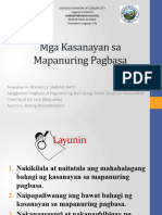 Mga Kasanayan Sa Mapanuring Pagbasa