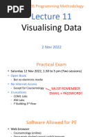 CS1010S Lecture 11 - Visualising Data