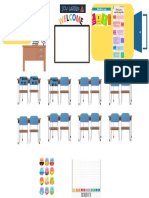 Classroom Seating Chart For Tables
