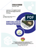 Aplikasi Perangkat Lunak Dan Perancangan Interior Gedung: TAHUN PELAJARAN 2021 / 2022