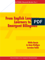 Emergent Bilinguals