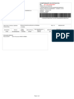 Comprobante de Retención No